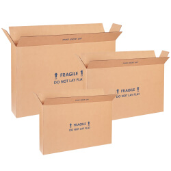 Flat TV Panel Boxes