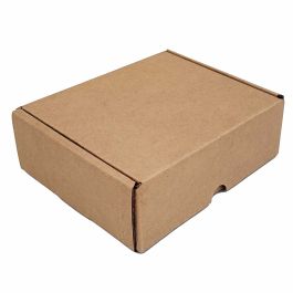 Kraft Mailer Box (E Flute) - 4 x 4 x 4" 