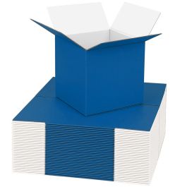 blue packaging box