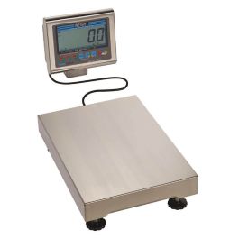 Digital Washdown Industrial Bench/Receiving Platform Scale, 14"x 20"Platform, 60lbs Capacity, NSF Certified