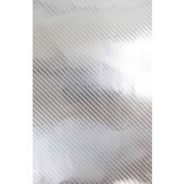 Silver Diagonal Stripe Wrapping Paper 24" x 417'