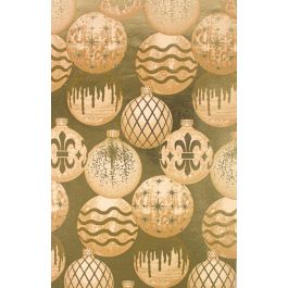 Gilded Ornaments Wrapping Paper 26" x 833'