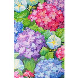 Hydrangeas Wrapping Paper 24" x 417'