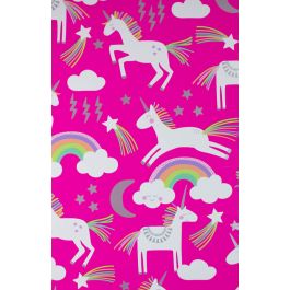 Unicorns On Pink Gift Wrapping Paper 24" x 417'