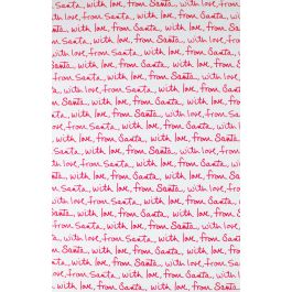 With Love From Santa Gift Wrapping Paper 24" x 417'
