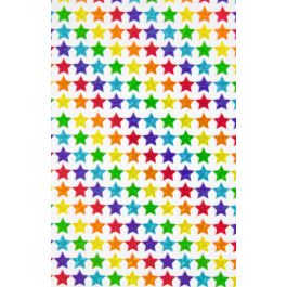 Rainbow Stars Holographic Gift Wrapping Paper 24" x 417'