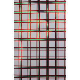 Red & Green Hunt Plaid Wrapping Paper, Half Ream Roll - 30" x 417'