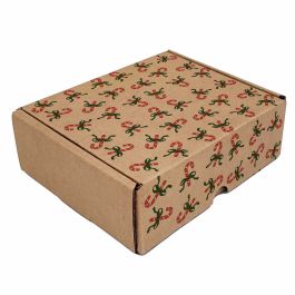 Christmas Candy Canes Kraft Mailer Box