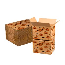 Pumpkins Print Kraft Shipping Box