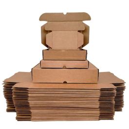 Kraft Mailer Box (E Flute) - 7 5/8 x 6 x 5 4/9" 