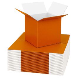 orange shipping box