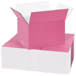 pink shipping box
