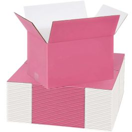 pink packaging box