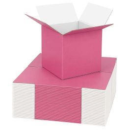 pink shipping box