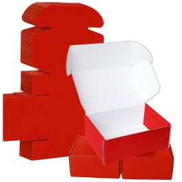 Red Mailer Box (White Inside) 