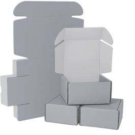 silver mailer boxes