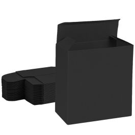 All Black Reverse Tuck Box