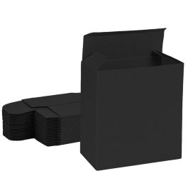 All Black Reverse Tuck Box