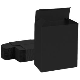 All Black Reverse Tuck Box