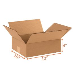 Shipping Boxes (E Flute) - 12 x 10 x 4"