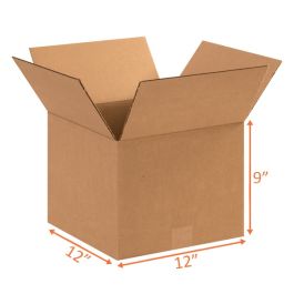 Shipping Boxes (E Flute) - 12 x 12 x 9"
