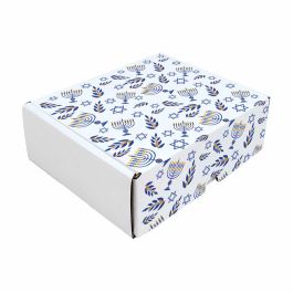 Christmas Hanukkah White Mailer Box