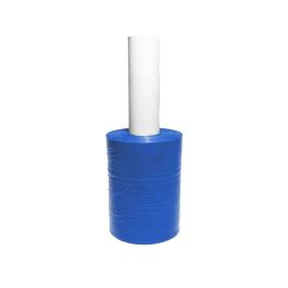 Extended Core Blue Stretch Film - 5" x 1000' x 80 Gauge - 12 rls/cs