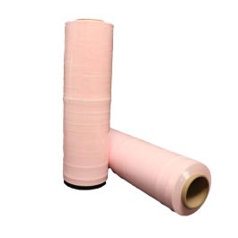 Pink anti Stat hand stretch - 18" x 1500' x 80 Gauge - 4 rls/cs