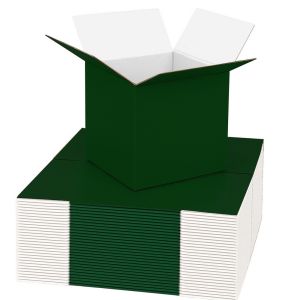 green corrugated box