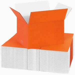 orange corrugated box