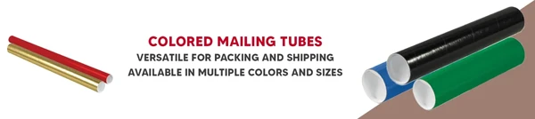 Colored Mailing Tubes