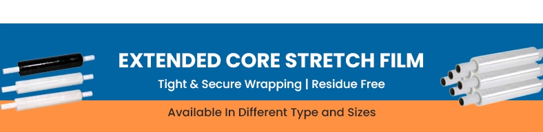 Extended Core Stretch Film