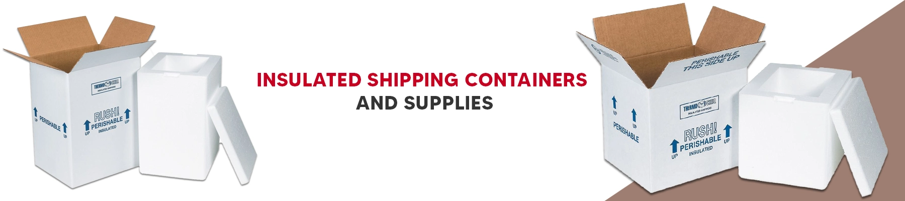 Insulated Shipping Containers & Supplies