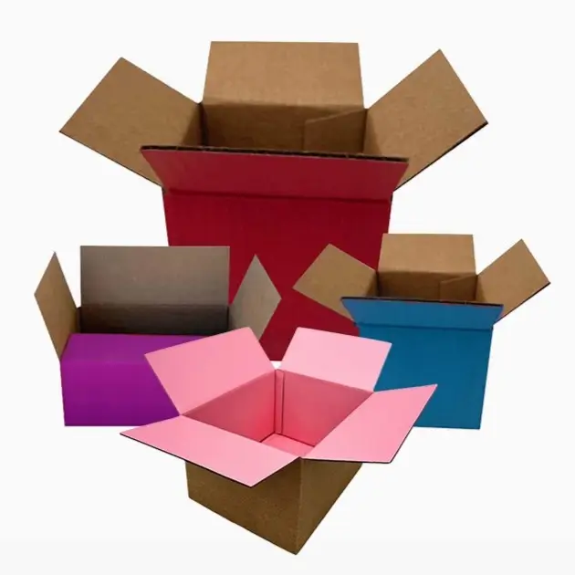 Color Shipping Boxes